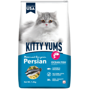 Kitty Yums Persian Adult Dry Cat Food, Ocean Fish