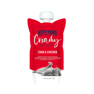 Kitty Yums Creamy Crab & Chicken Cat Treat (80 Gram)