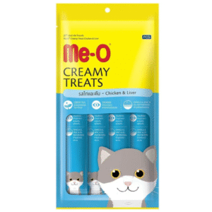 Me-O Creamy Treats Chicken & Liver (15g x 4)